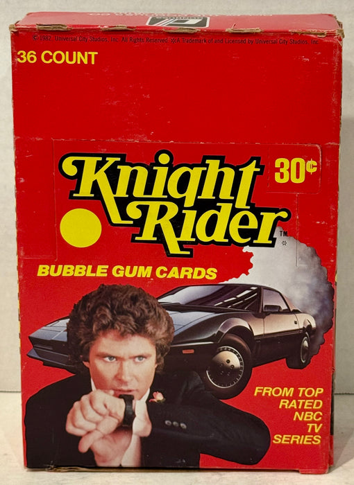 1982 Donruss Knight Rider Vintage Trading Card Wax Box Full 36CT