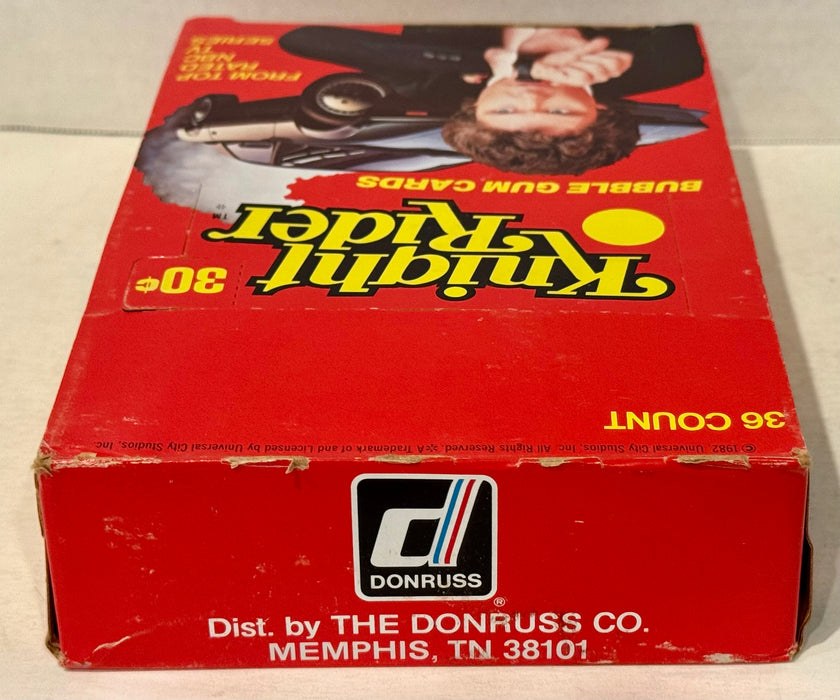 1982 Donruss Knight Rider Vintage Trading Card Wax Box Full 36CT