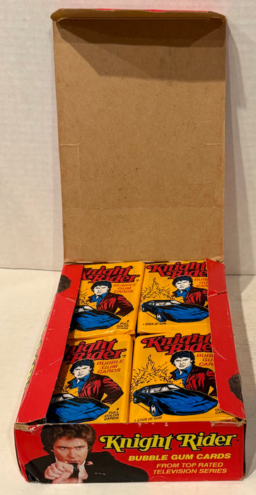 1982 Donruss Knight Rider Vintage Trading Card Wax Box Full 36CT