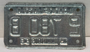 1996 Illinois Motorcycle Dealer Dealership License Plate DL 780B Harley Davidson   - TvMovieCards.com