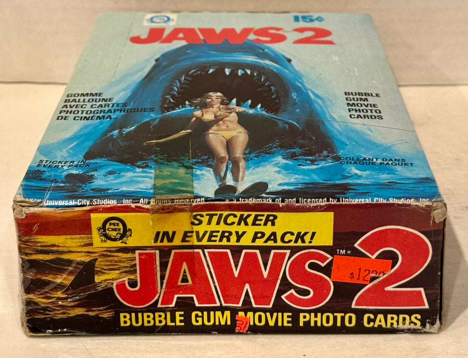 1978 O-Pee-Chee Jaws 2 The Movie Vintage FULL 36 CT Pack Trading Card Box Wax