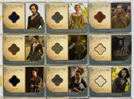 2023 Outlander Season 5 (17) Blue Wardrobe Costume Trading Card Lot #/199   - TvMovieCards.com
