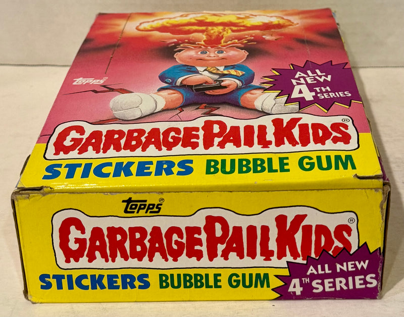 Garbage Pail Kids GPK 4th Series Sticker Card Wax Box 48 Sealed Packs FULL - TvMovieCards.com