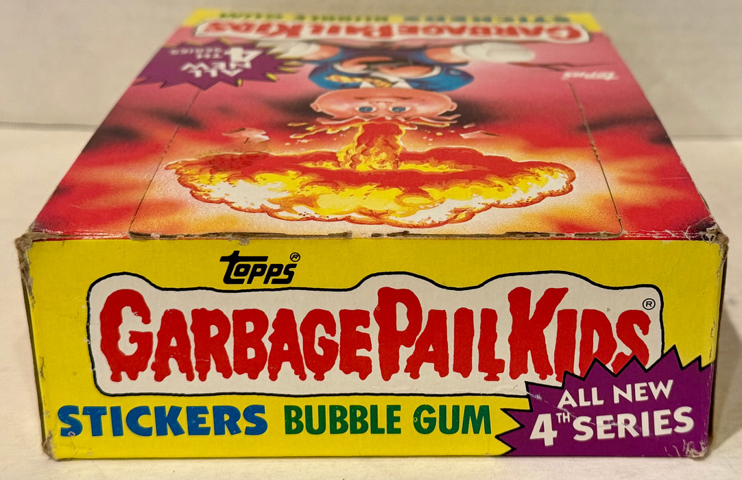 Garbage Pail Kids GPK 4th Series Sticker Card Wax Box 48 Sealed Packs FULL