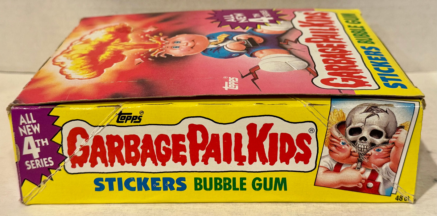 Garbage Pail Kids GPK 4th Series Sticker Card Wax Box 48 Sealed Packs FULL