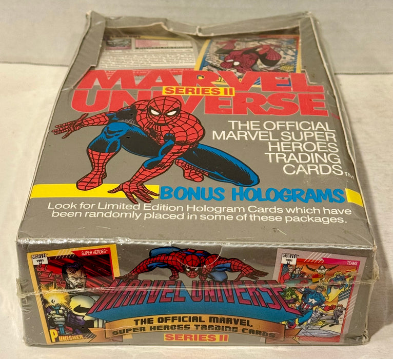 Marvel Universe Series II 2 Trading Card Box 36 Packs Impel 1991 with Holograms
