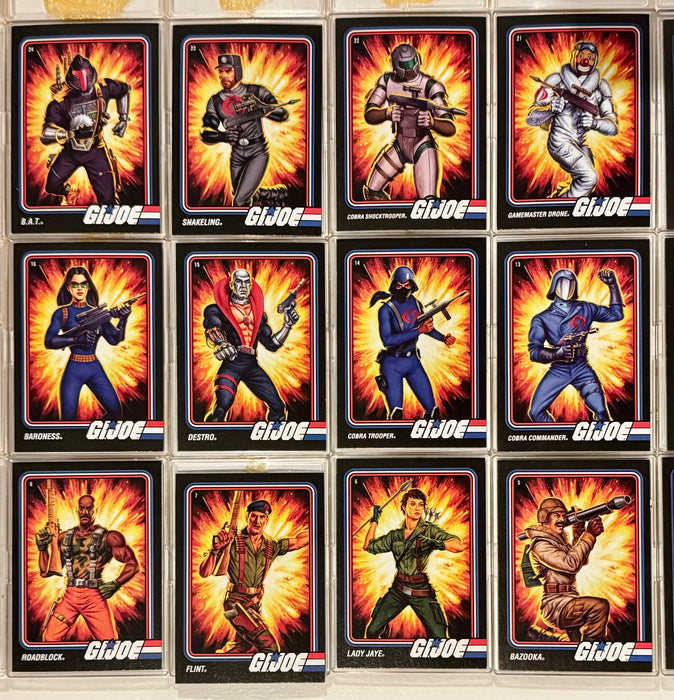 2024 SDCC Exclusive Hasbro GI Joe Trading Card Set 24 Cards #1-24 Super 7