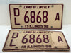 1998 Illinois Automobile Motorcycle Dealer Dealership License Plate DL 6868A   - TvMovieCards.com