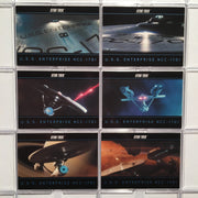 Star Trek The Movie 2009 U.S.S. Enterprise NCC-1701 Chase Card Set E1-E6 - TvMovieCards.com