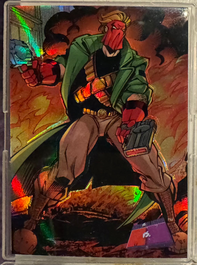 1997 Marvel vs. WildStorm Parallel Refractor Trading Card Set 90 Cards Fleer/Sky - TvMovieCards.com