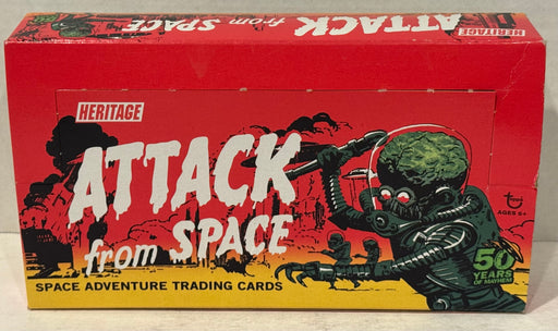 Mars Attacks Attack From Space Heritage Retail Trading Card Box 24 Packs 2012 Topps - TvMovieCards.com