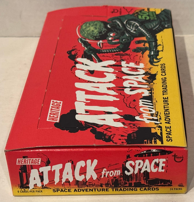 Mars Attacks Attack From Space Heritage Retail Trading Card Box 24 Packs 2012 Topps - TvMovieCards.com