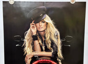 2008 Harley Davidson Dealer Promotional Poster V-Rod Muscle Marisa Miller 2-Side   - TvMovieCards.com