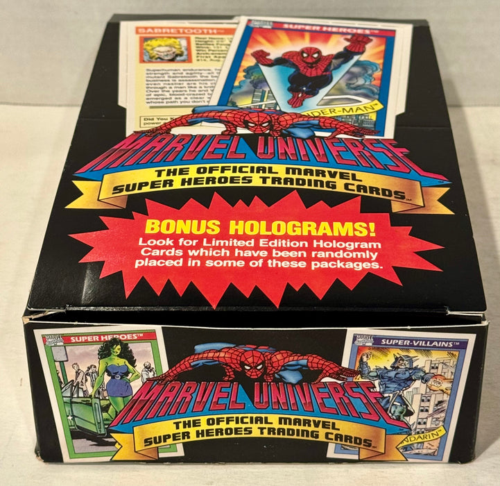 Marvel Universe Series I Super Heroes Trading Card Box 36 Packs Impel 1990 - TvMovieCards.com