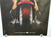 2008 Harley Davidson Dealer Promotional Poster V-Rod Muscle Marisa Miller 2-Side   - TvMovieCards.com