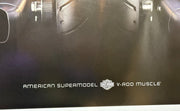 2008 Harley Davidson Dealer Promotional Poster V-Rod Muscle Marisa Miller 2-Side   - TvMovieCards.com