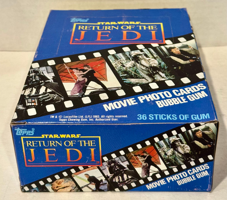 1983 Topps Star Wars Return of the Jedi FULL 36 Pack Trading Card Wax Box Nice - TvMovieCards.com
