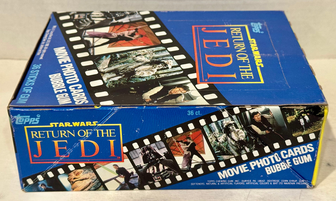 1983 Topps Star Wars Return of the Jedi FULL 36 Pack Trading Card Wax Box Nice - TvMovieCards.com
