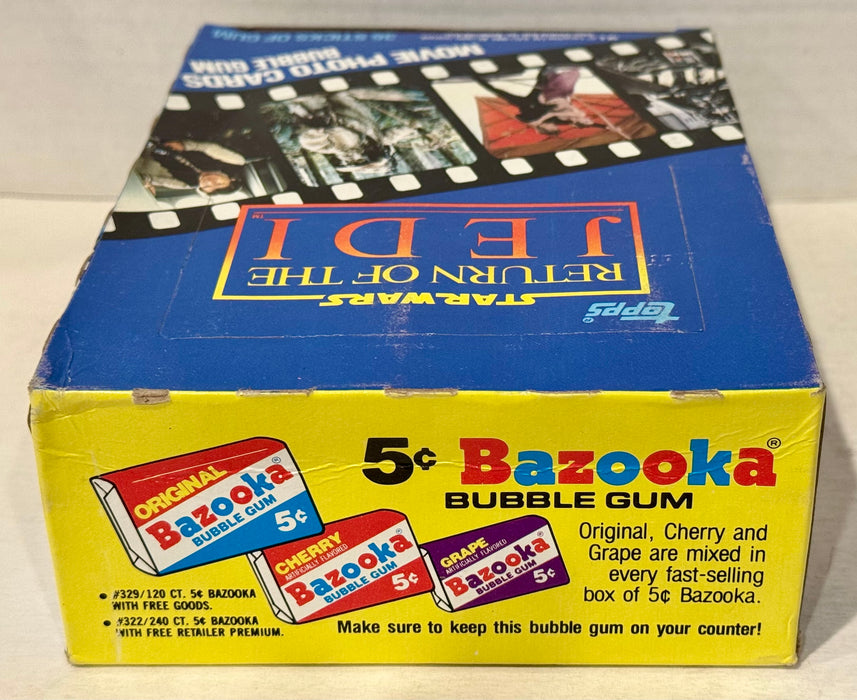 1983 Topps Star Wars Return of the Jedi FULL 36 Pack Trading Card Wax Box Nice - TvMovieCards.com