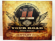 2011 Harley-Davidson Motorcycles Sales Brochure Catalog Electra Glide Tri Road - TvMovieCards.com