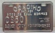 2005 Chicago Illinois Tax Tag Demonstration Motor Vehicle License Plate   - TvMovieCards.com
