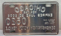 2005 Chicago Illinois Tax Tag Demonstration Motor Vehicle License Plate   - TvMovieCards.com