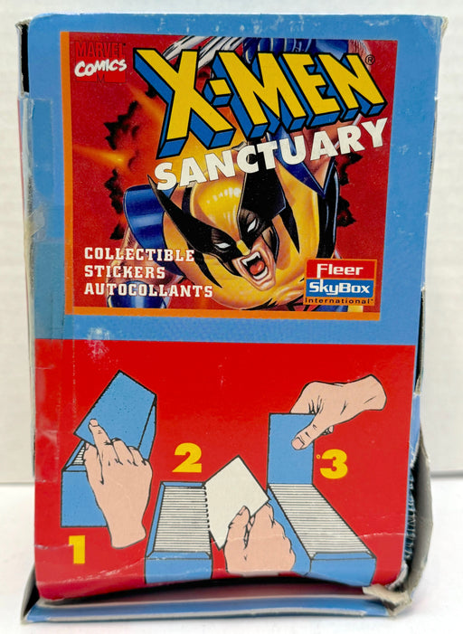 1996 Marvel X-Men Sanctuary Album Sticker Box 100 Packs Sealed Skybox Fleer   - TvMovieCards.com