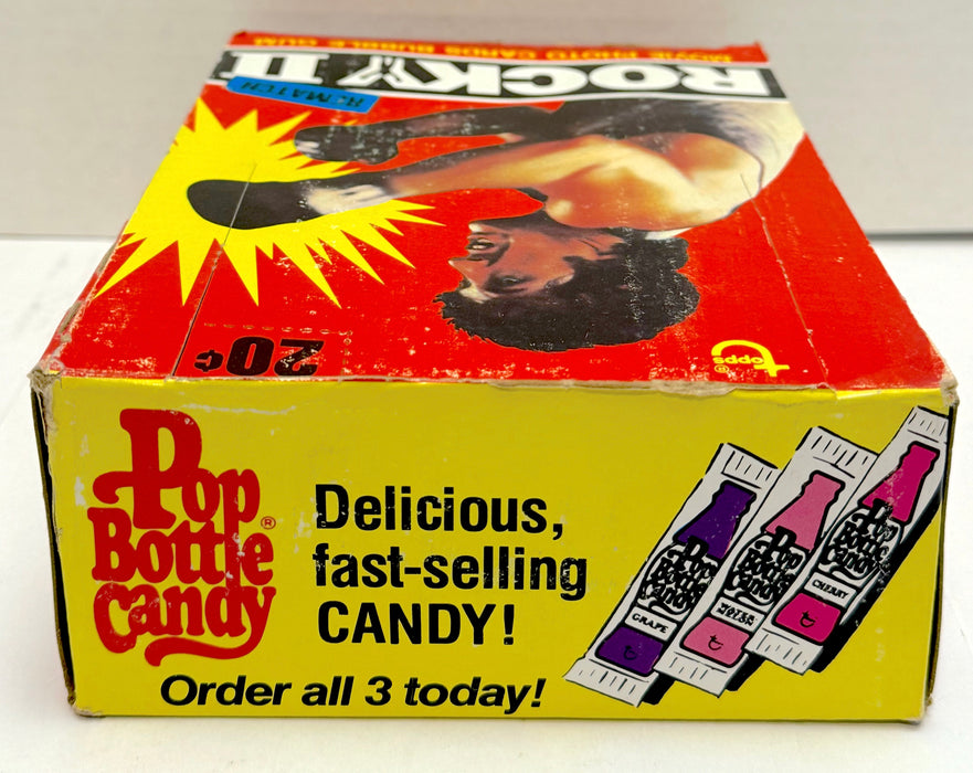 1979 Topps Rocky II Rematch Movie Vintage FULL 36 Pack Trading Card Box   - TvMovieCards.com