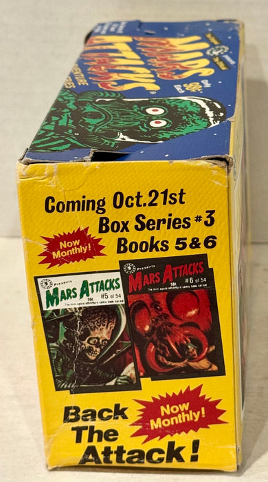 1988 Mars Attacks Comic #3 & #4 Comic Empty Display Box Topps - TvMovieCards.com
