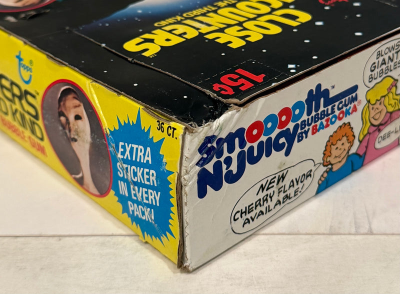 1978 Close Encounters Third Kind Wax Vintage Trading Card Box 36 Packs Topps