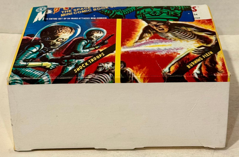 1988 Mars Attacks Comic #3 & #4 Comic Empty Display Box Topps - TvMovieCards.com