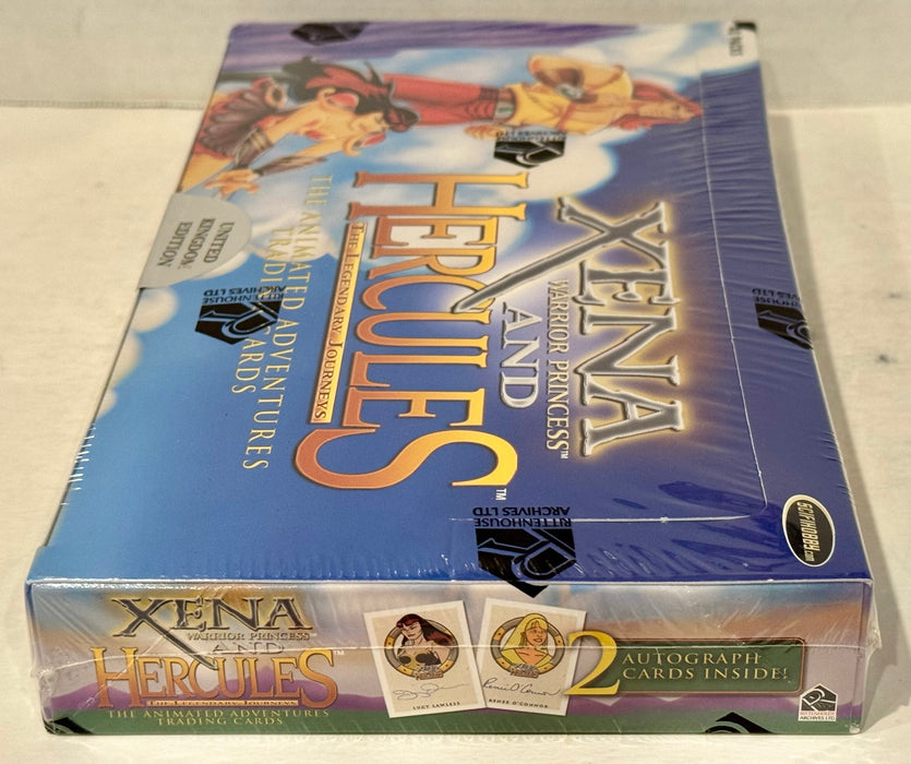2005 Xena & Hercules Animated Adventures UK Edition Trading Card Box 40 Packs - TvMovieCards.com