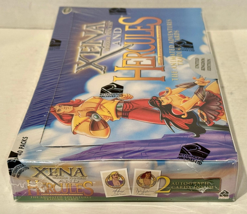 2005 Xena & Hercules Animated Adventures UK Edition Trading Card Box 40 Packs - TvMovieCards.com