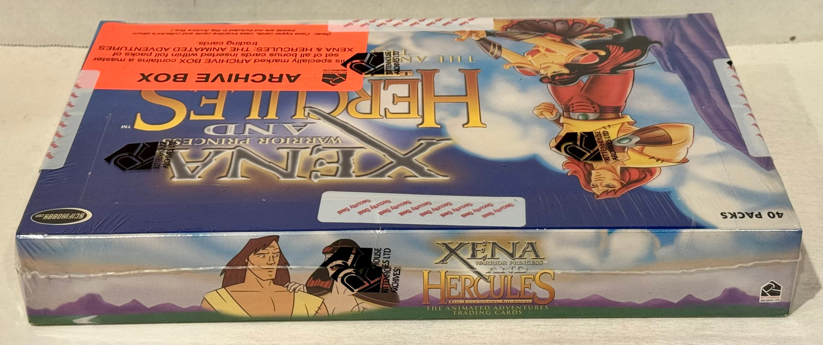 Xena & Hercules Animated Adventures Archive Card Box Rittenhouse 2005 - TvMovieCards.com