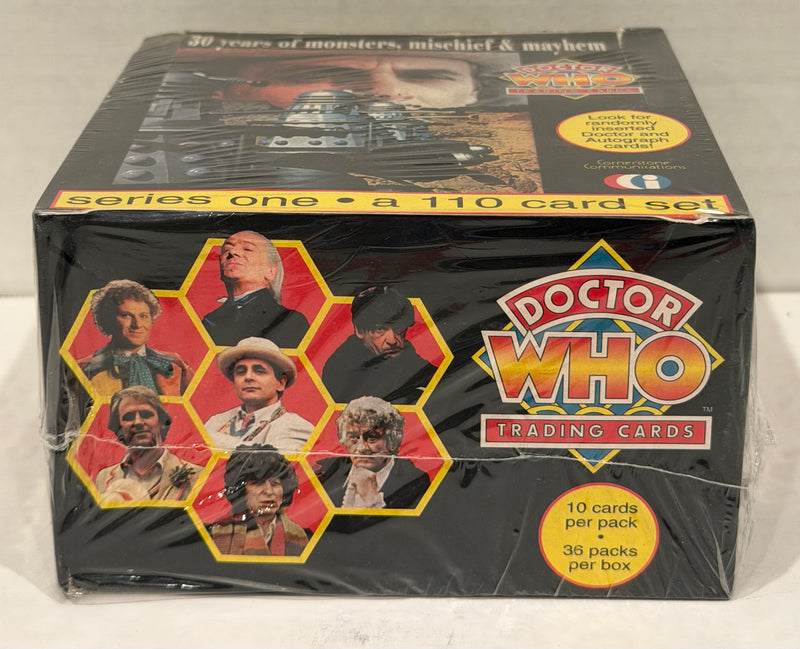 1994 Dr Who Series One 1 Trading Card Box Sealed 36CT Cornerstone