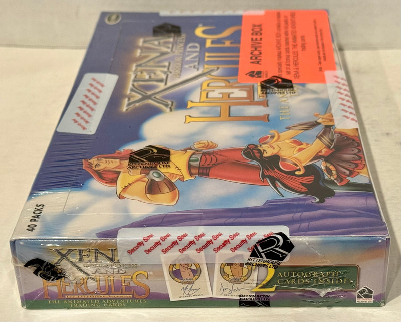 Xena & Hercules Animated Adventures Archive Card Box Rittenhouse 2005 - TvMovieCards.com