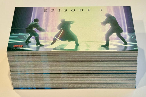 Star Wars Episode 1 Series 2 Phantom Menace Widevision Base Card Set 80 Cards - TvMovieCards.com