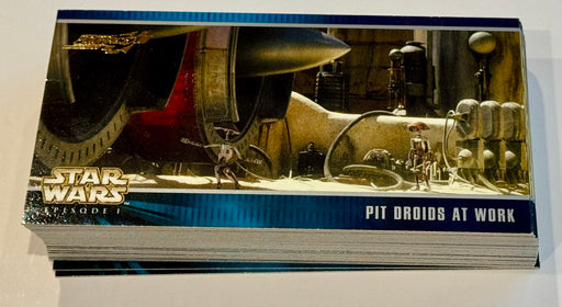 Star Wars Episode 1 Phantom Menace Widevision Expansion Card Set 40 X1-X40 - TvMovieCards.com