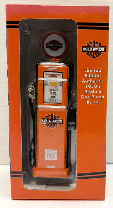 Harley Davidson Motorcycles 1950s Replica Gas Pump Bank 1:12 Scale Diecast   - TvMovieCards.com