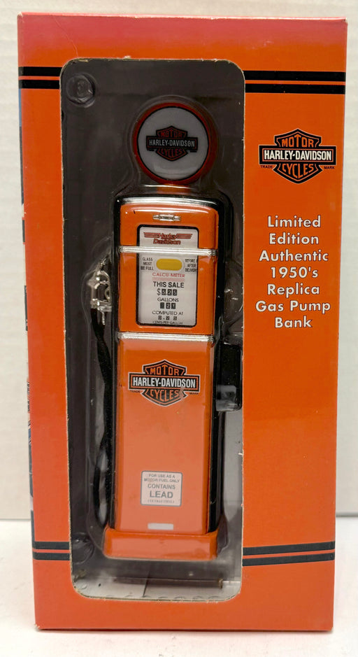 Harley Davidson Motorcycles 1950s Replica Gas Pump Bank 1:12 Scale Diecast   - TvMovieCards.com