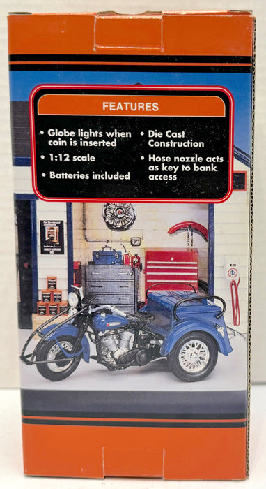 Harley Davidson Motorcycles 1950s Replica Gas Pump Bank 1:12 Scale Diecast   - TvMovieCards.com