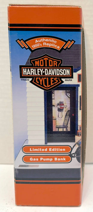 Harley Davidson Motorcycles 1950s Replica Gas Pump Bank 1:12 Scale Diecast   - TvMovieCards.com