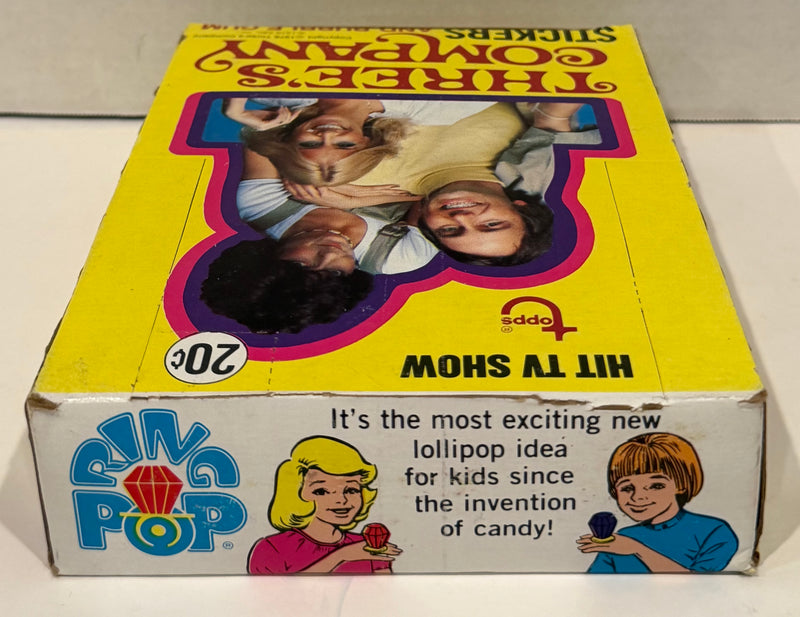 1978 Topps Three's Company Vintage FULL 36 Pack Sticker Trading Card Box