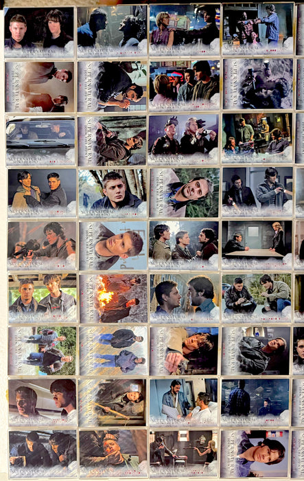 2014 Supernatural Season 1-3 Mega Moon Lava Complete Base Card Set #1-72   - TvMovieCards.com