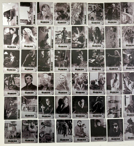 Walking Dead Season 3 Part 2 Silver Metal Variant Complete Trading Card Set of 7 - TvMovieCards.com