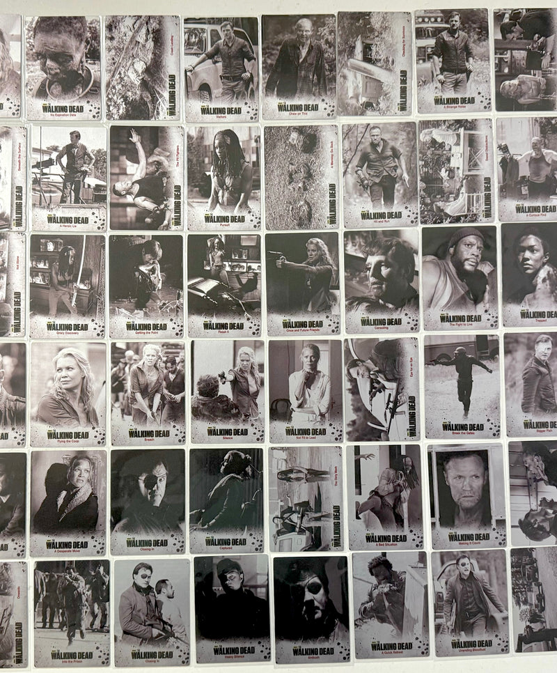 Walking Dead Season 3 Part 2 Silver Metal Variant Complete Trading Card Set of 7 - TvMovieCards.com