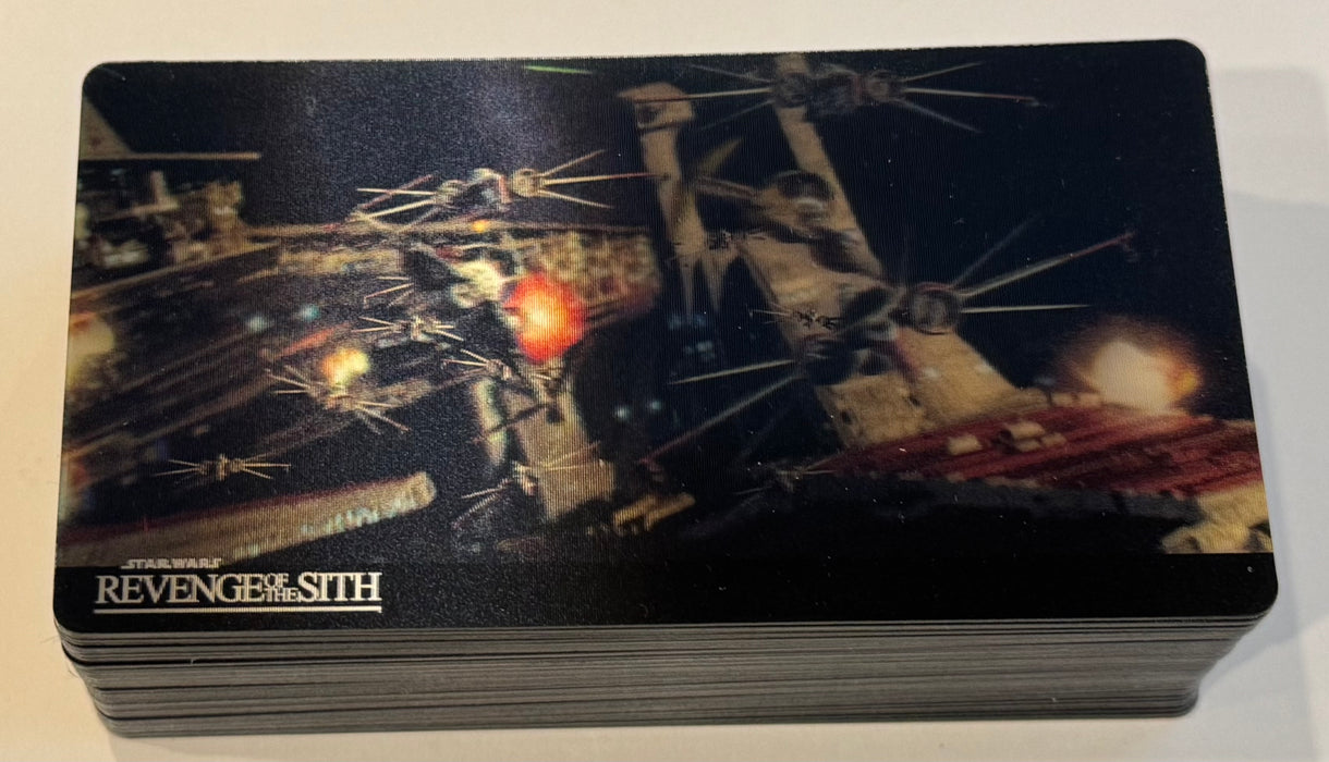 2015 Topps Star Wars Revenge Of The Sith 3D Widevision 44 Card Base Set Topps - TvMovieCards.com