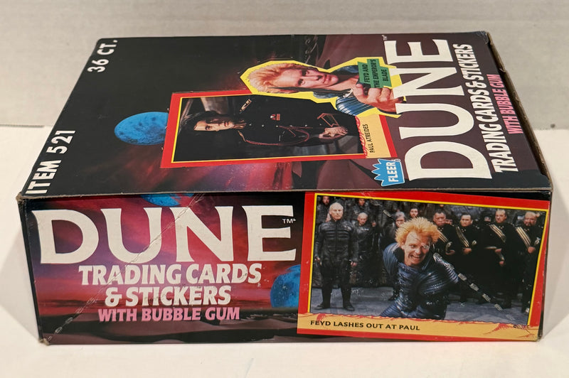 1984 Dune Vintage FULL 36 Wax Pack Trading Card Box Fleer