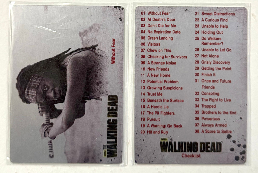 Walking Dead Season 3 Part 2 Silver Metal Variant Complete Trading Card Set of 72   - TvMovieCards.com