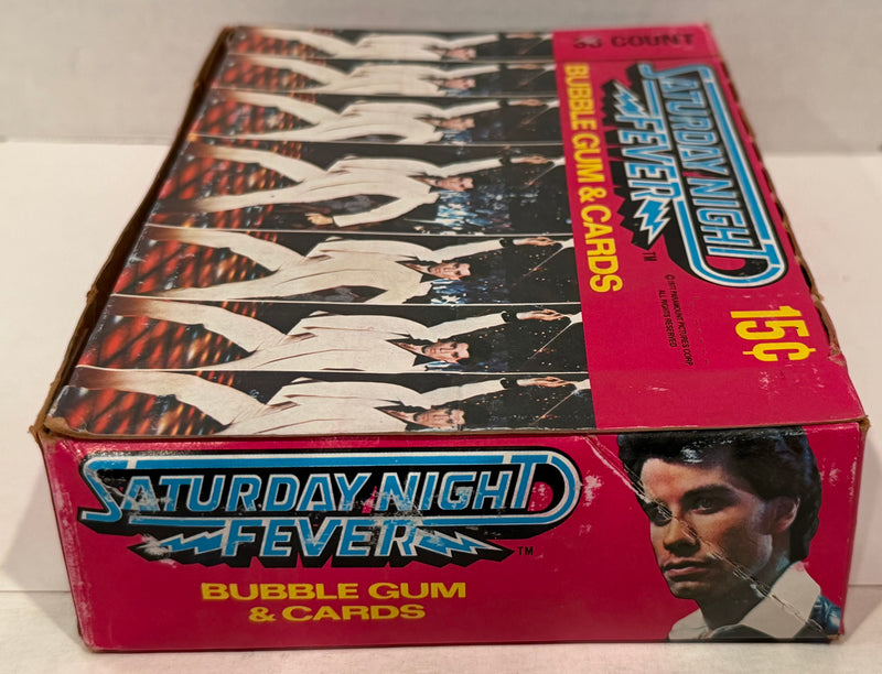1977 Saturday Night Fever Movie Vintage Wax Trading Card Box Full 36 Packs